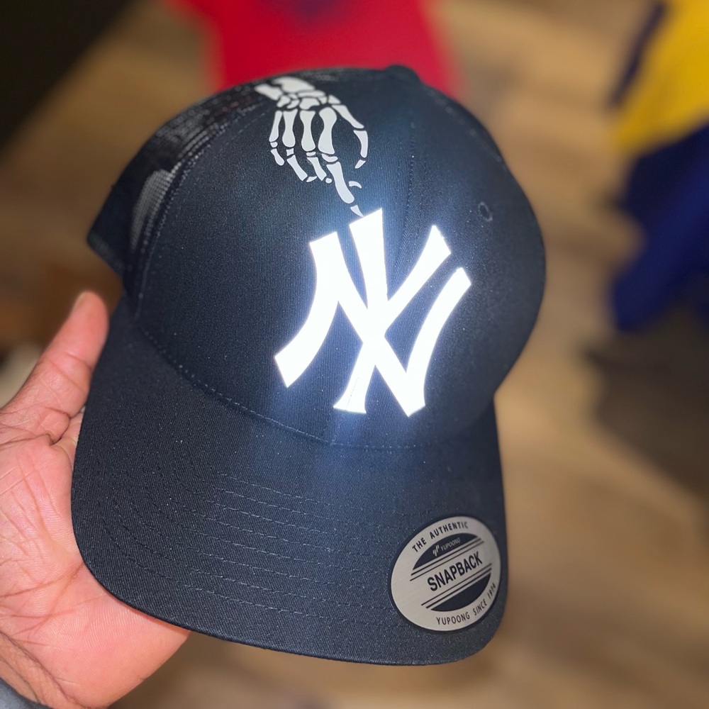 New York Yankees Skeleton 3m Hat